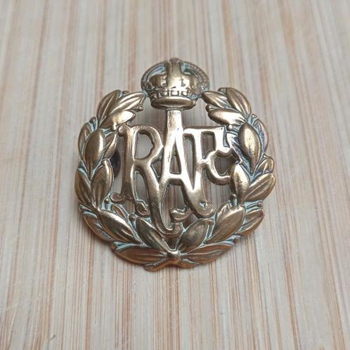 wo2 Britse RAF cap badge, Verzamelen, Militaria | Algemeen, Ophalen of Verzenden