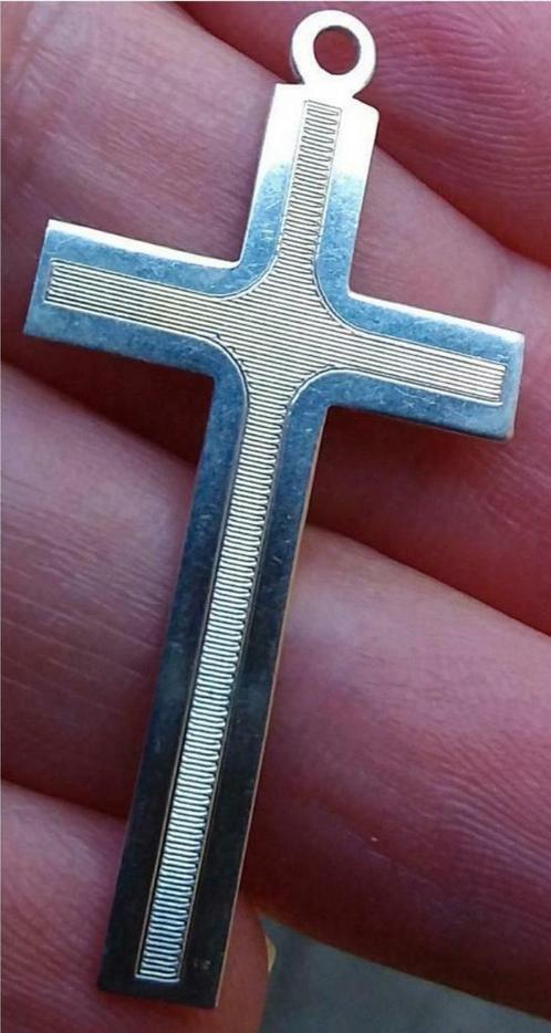Magnifique pendentif en forme de croix ancien., Bijoux, Sacs & Beauté, Pendentifs, Neuf, Enlèvement ou Envoi