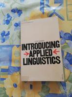 Introducing applied linguistics. S. Pit Corder., Livres, Livres scolaires, Comme neuf, Anglais, Enlèvement ou Envoi