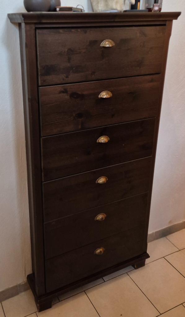 Kast met laden, Huis en Inrichting, Kasten | Wandmeubels, Gebruikt, 100 tot 150 cm, Minder dan 150 cm, Minder dan 25 cm, Met lade(s)