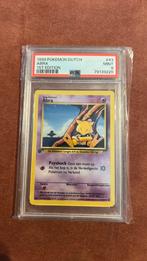 Pokemon Abra Base 1st ed NL PSA9 (pop9), Ophalen of Verzenden, Zo goed als nieuw