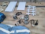 Intex zwembadset compleet met verwarming, afdekkingen en pom, Ophalen, Gebruikt, Rond, Opzetzwembad