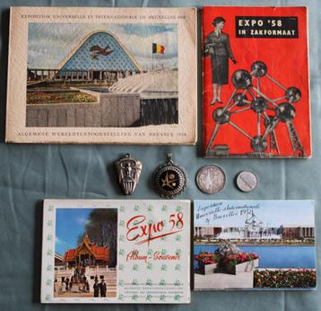 Mooi verzamellotje~~Expo'58~~Infoboekjes,Postkaarten,Hangers