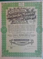 Remina - Leopoldville - 1948, Ophalen of Verzenden, 1920 tot 1950, Aandeel