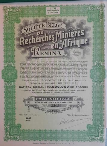 Remina - Leopoldville - 1948 beschikbaar voor biedingen