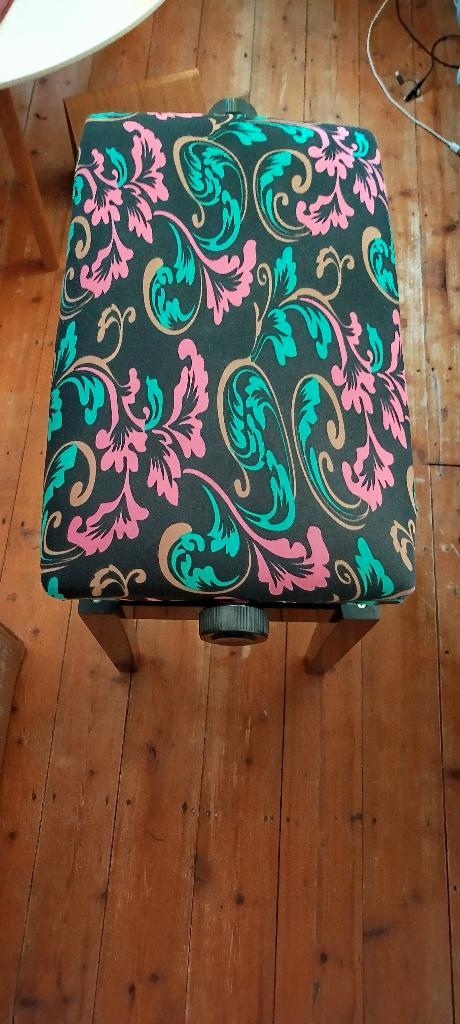 Piano kruk Stool-Bench  Sturdy and Adjustable, Musique & Instruments, Pianos, Utilisé, Piano, Noir, Enlèvement