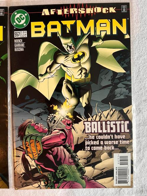 Batman comics #556 en #557 (Aftershock-verhaallijn), Boeken, Strips | Comics, Zo goed als nieuw, Ophalen of Verzenden