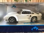 porsche 959 wit 1:18 motorbox, Hobby en Vrije tijd, Ophalen of Verzenden, Nieuw, Auto