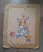 Vintage dekentje 107 x 134, Ophalen of Verzenden, Zo goed als nieuw, 100 cm of meer, Deken