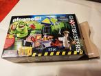 Playmobil Ghostbusters 9222Bouffe-tout avec stand de hot dog, Enfants & Bébés, Jouets | Playmobil, Comme neuf, Ensemble complet
