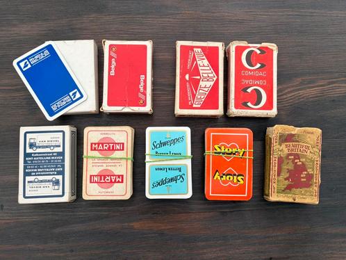 9 boeken speelkaarten, Verzamelen, Speelkaarten, Jokers en Kwartetten, Zo goed als nieuw, Speelkaart(en), Ophalen of Verzenden