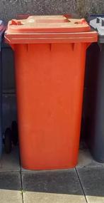 Afvalcontainers - Mini container - Rood - Min 240 liter, Ophalen