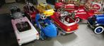 Trapauto loopauto metalen platen, Ophalen