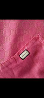 Gucci GG roze wollen sjaal NIEUW, Kleding | Dames, Mutsen, Sjaals en Handschoenen, Gucci, Ophalen, Nieuw, Sjaal