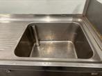 Afwasbak inox, Huis en Inrichting, Keuken | Keukenelementen, Ophalen, Gebruikt, 100 tot 150 cm, 50 tot 75 cm