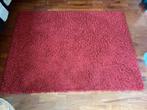 Tapis rouge / bordeau 120x170cm, Comme neuf, Rouge