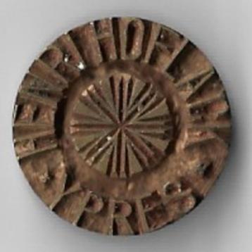 Unieke  oude stempel HENRI HOFLACK * YPRES* beschikbaar voor biedingen