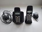 Lot de 2 téléphones fixes, Télécoms, Enlèvement, Utilisé, 2 combinés