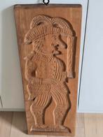 Prachtige massief vintage speculaas vorm volledig met de han, Ophalen of Verzenden