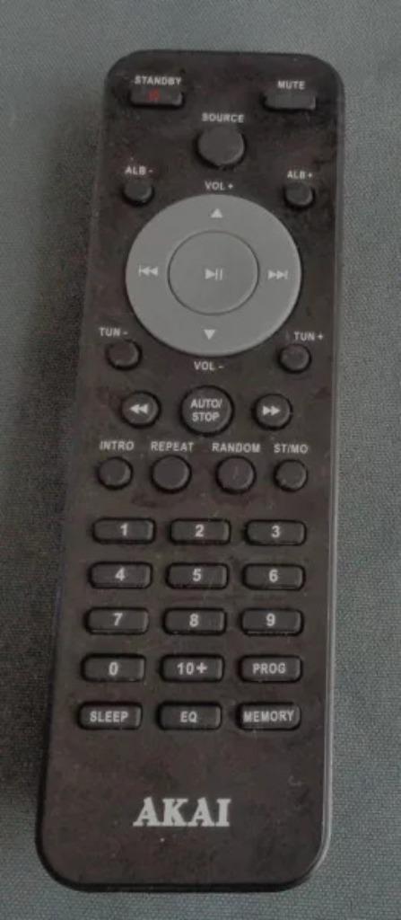 AKAI afstandsbediening remote control universeel OK, Audio, Tv en Foto, Afstandsbedieningen, Zo goed als nieuw, Universeel, Verzenden