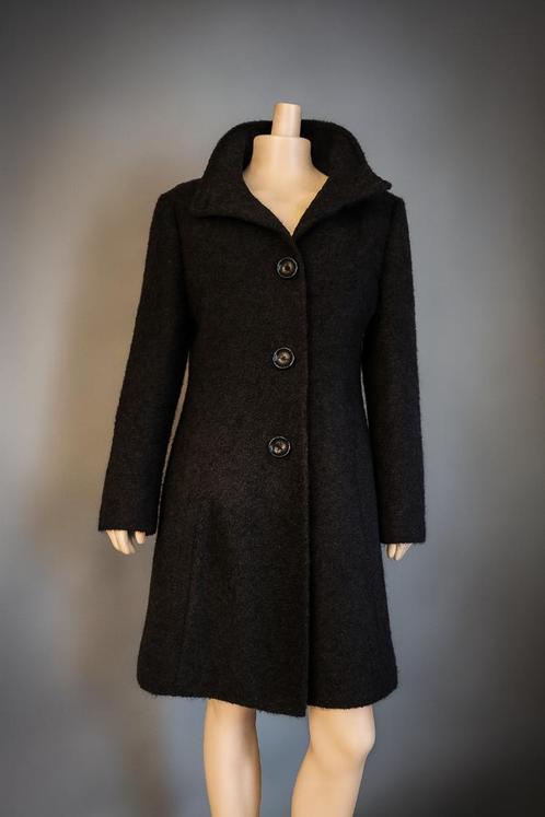 Elegante Gil Bret wollen mantel – maat 40, Kleding | Dames, Jassen | Winter, Gedragen, Maat 38/40 (M), Zwart, Ophalen of Verzenden
