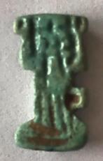 Antique amulette / pendentif du Dieu Shu, Égypte ancienne