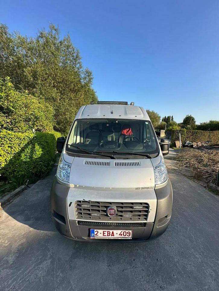 Fiat Ducato GEKEURD VOOR VERKOOP, Auto's, Fiat, Particulier, Ducato, Trekhaak, Diesel, Handgeschakeld, Zilver of Grijs, Ophalen
