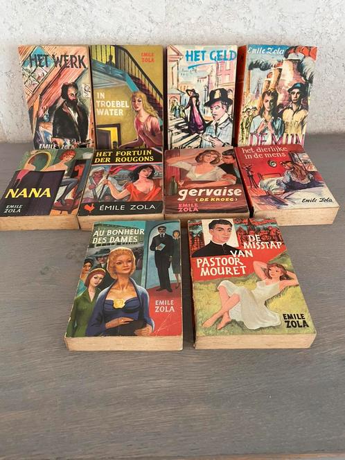 10x Pocket Romans van Emile Zola ( alles voor 10€), Boeken, Romans, Zo goed als nieuw, Ophalen of Verzenden