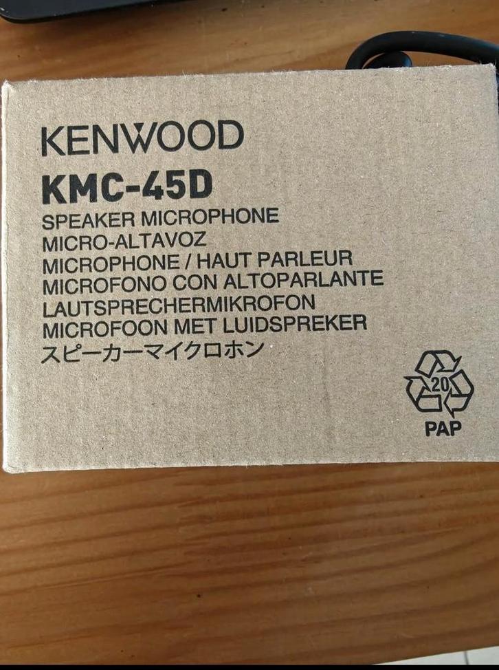 Kenwood KMC-45D, Telecommunicatie, Portofoons en Walkie-talkies, Nieuw, Accessoires, Ophalen of Verzenden