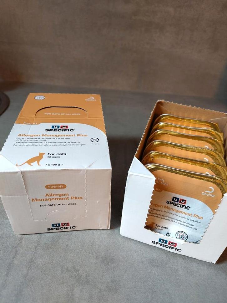 Nourriture chats Specific Hypoallergenic Management Plus, Animaux & Accessoires, Nourriture pour Animaux, Chat, Enlèvement ou Envoi