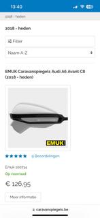 Emuk spiegels caravan voor audi A6 bj2020, Ophalen, Zo goed als nieuw