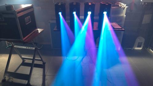 Scan led 4x inclusief flightcase en bedieningsmodule, Muziek en Instrumenten, Theaterbelichting, Zo goed als nieuw, Ophalen