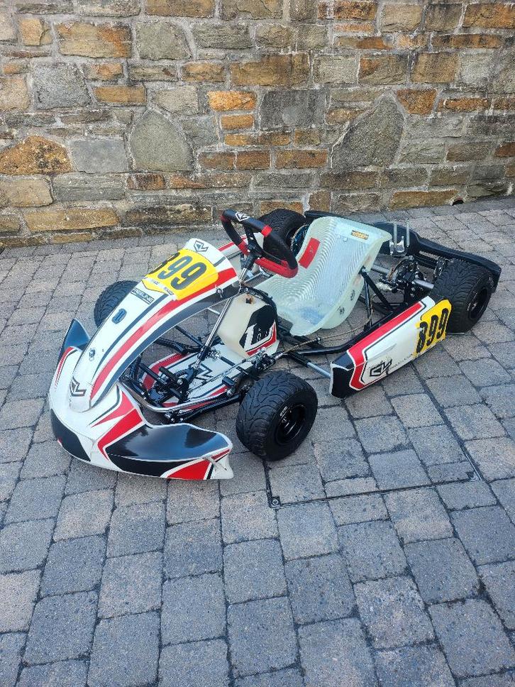 Kart / Chassis BIREL ART CL Mini CL25-S16 (7à12ans), Sport en Fitness, Karting, Zo goed als nieuw, Kart, Ophalen