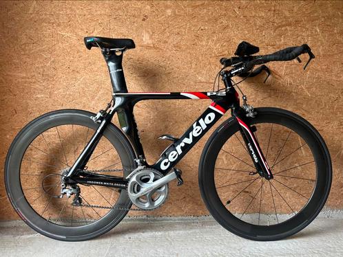 CERVELO full carbon complete tijdritfiets / triathlonfiets, Fietsen en Brommers, Fietsen | Racefietsen, Zo goed als nieuw, Overige merken