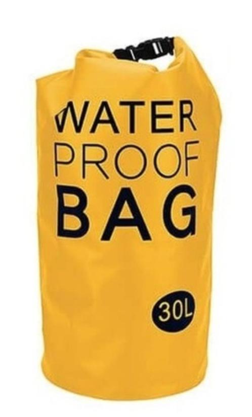 Waterdichte tas 30 liter NIEUW, Handtassen en Accessoires, Tassen | Schoudertassen, Nieuw, Geel, Ophalen of Verzenden