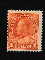 Canada 1918-1925 Roi George V, valeur élevée de 1 dollar MNH, Envoi, Non oblitéré, Amérique du Nord