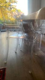 Kartell Louis Ghost stoelen transparant 8 stuks, Huis en Inrichting, Ophalen, Gebruikt