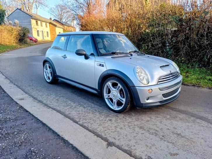 Mini cooper s R53 John cooper works ph 2, carnet/carpas, Autos, Mini, Particulier, John Cooper Works, ABS, Airbags, Air conditionné