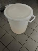 Baignoire/seau/baril en plastique avec couvercle, Enlèvement, Synthétique, Avec couvercle