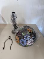 Tiffany Stijl Tafellamp - Glas in Lood Effect, Ophalen of Verzenden, Nieuw, Glas