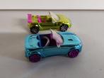 2 voertuigen : auto's Polly Pocket - Mattel, Comme neuf, Enlèvement ou Envoi