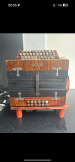 Vintage accordeon Meinel & Herold, Ophalen, Gebruikt