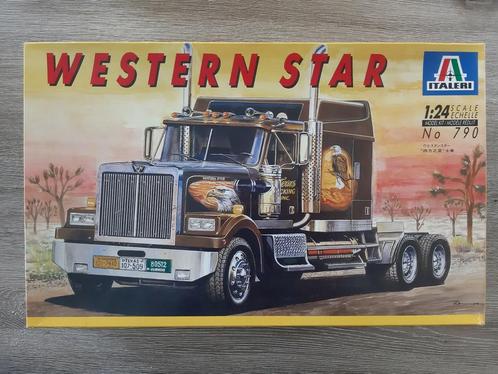 Western star truck italeri  790 1:24, Hobby en Vrije tijd, Modelbouw | Auto's en Voertuigen, Zo goed als nieuw, Truck, Groter dan 1:32