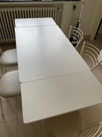 tafel en stoelen, Huis en Inrichting, Ophalen, Gebruikt, 50 tot 100 cm, Vijf personen of meer