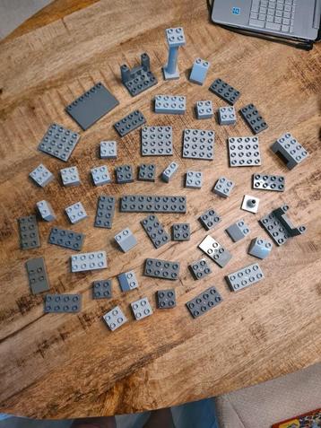 Blocs Lego Duplo gris, Enlèvement ou Envoi, Comme neuf, Briques en vrac, Duplo