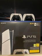Playstation 5 Slim + 2 controllers, Games en Spelcomputers, Spelcomputers | Sony PlayStation 5, Ophalen, Nieuw, Playstation 5