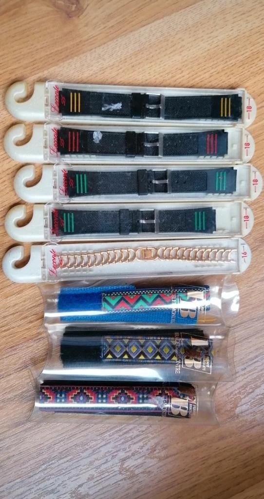 Lot bracelet montre vintage, Casio, Autres matériaux, Autres matériaux, Envoi