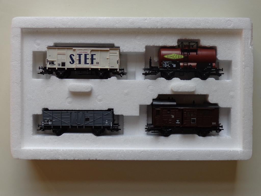 Marklin ho SNCF 47892 Coffret de 4 Wagons des Années 50., Ophalen of Verzenden, Nieuw, Wagon, Märklin