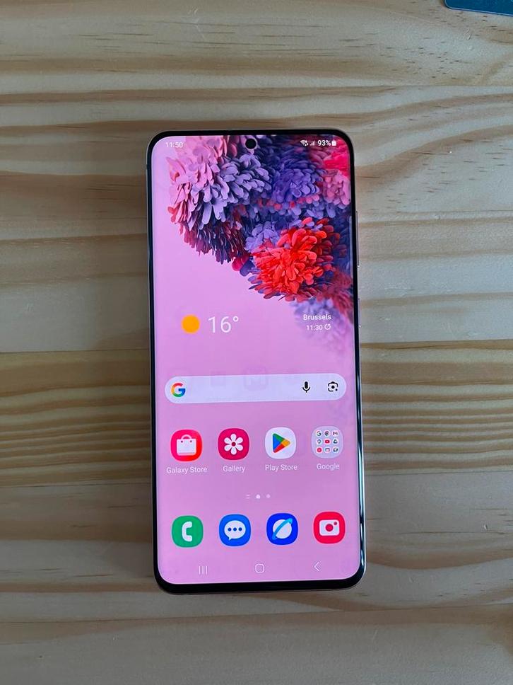 Samsung Galaxy S20 5G roze 128GB, Telecommunicatie, Mobiele telefoons | Samsung, Gebruikt, Galaxy S20, 128 GB, Zonder abonnement