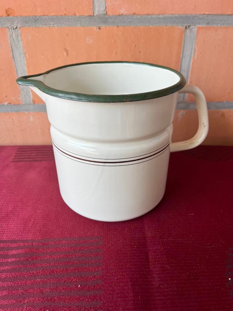 Pot/ kan email, Antiquités & Art, Enlèvement ou Envoi